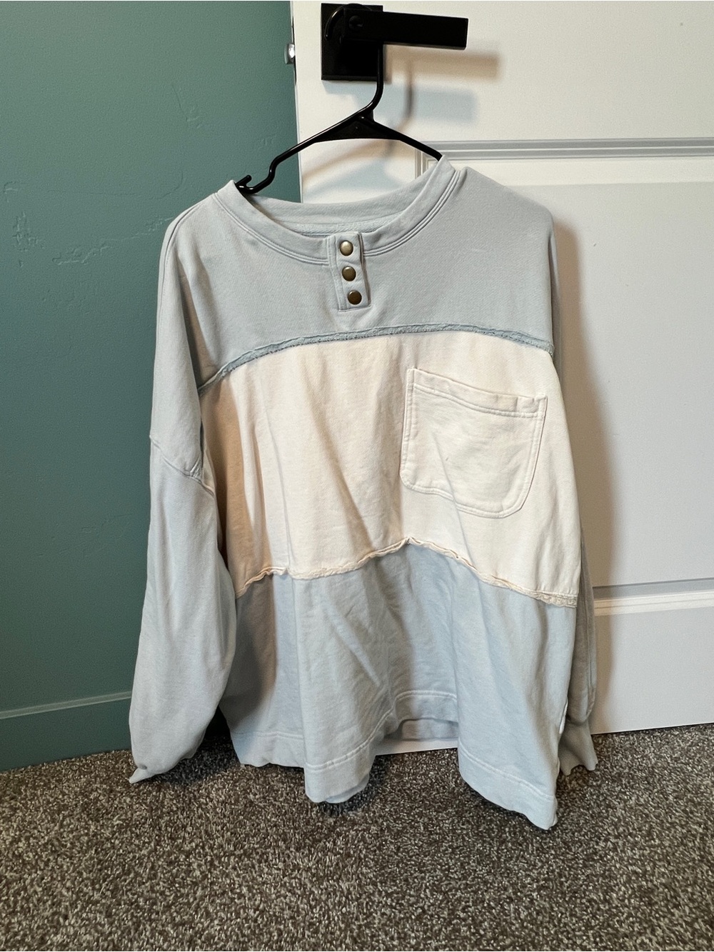 Free people strawberry sweatshirt